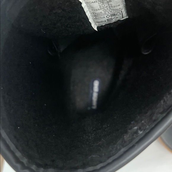 Lands End Leopard Print Lace-Up Lined Duck Boots Size 9 EUC - Picture 7 of 9